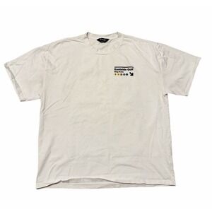 Eastside Golf Stay Even T Shirt Mens XL White Graphic Streetwear Golf Tee